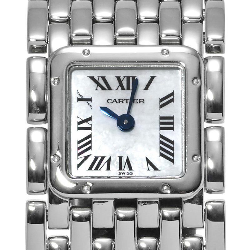 CARTIER カルティエ パンテール リュバン LM W61001T9 レディース 腕時計 クォーツ Aランク 中古 銀蔵