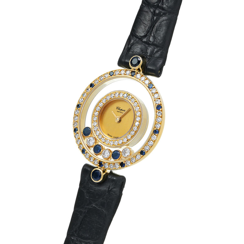 CHOPARD ショパール ハッピーダイヤ  20/4191-23 レディース 腕時計 クォーツ Aランク 中古 銀蔵