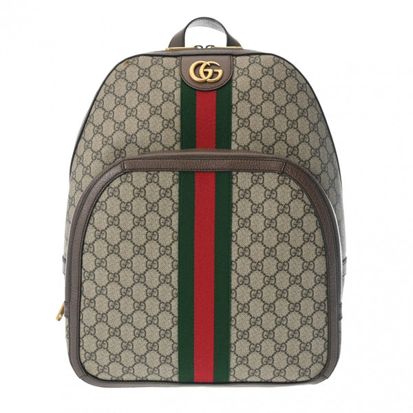 GUCCI グッチ オフィディア バックパック ベージュ 547967 ユニセックス PVC リュック・デイパック ABランク 中古 銀蔵