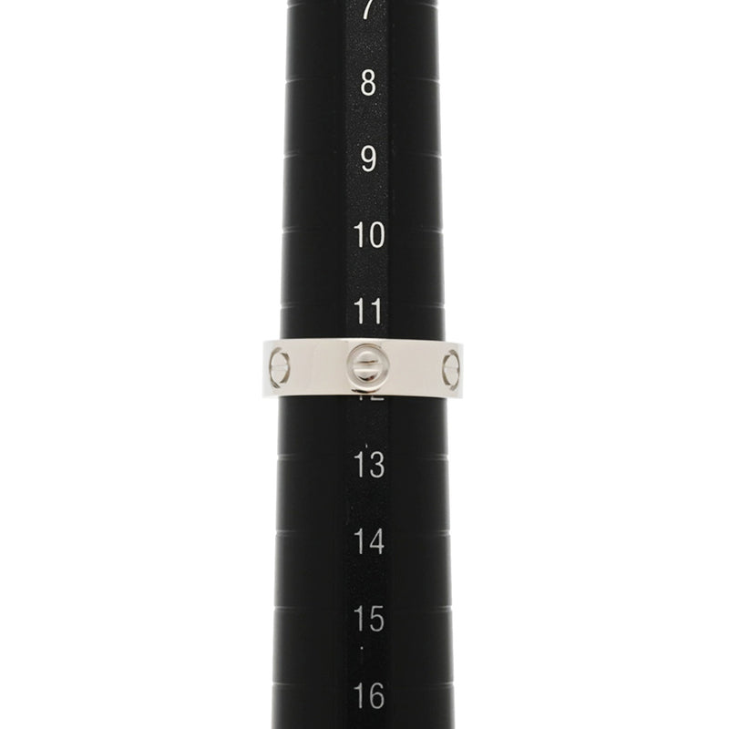 CARTIER カルティエ ラブ リング ＃52 11.5号 レディース Pt950プラチナ リング・指輪 Aランク 中古 銀蔵