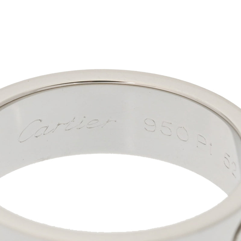 CARTIER カルティエ ラブ リング ＃52 11.5号 レディース Pt950プラチナ リング・指輪 Aランク 中古 銀蔵