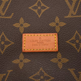 LOUIS VUITTON ルイヴィトン モノグラム ソミュール 30 ブラウン M42256 レディース モノグラムキャンバス ショルダーバッグ Bランク 中古 銀蔵