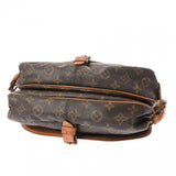 LOUIS VUITTON ルイヴィトン モノグラム ソミュール 30 ブラウン M42256 レディース モノグラムキャンバス ショルダーバッグ Bランク 中古 銀蔵