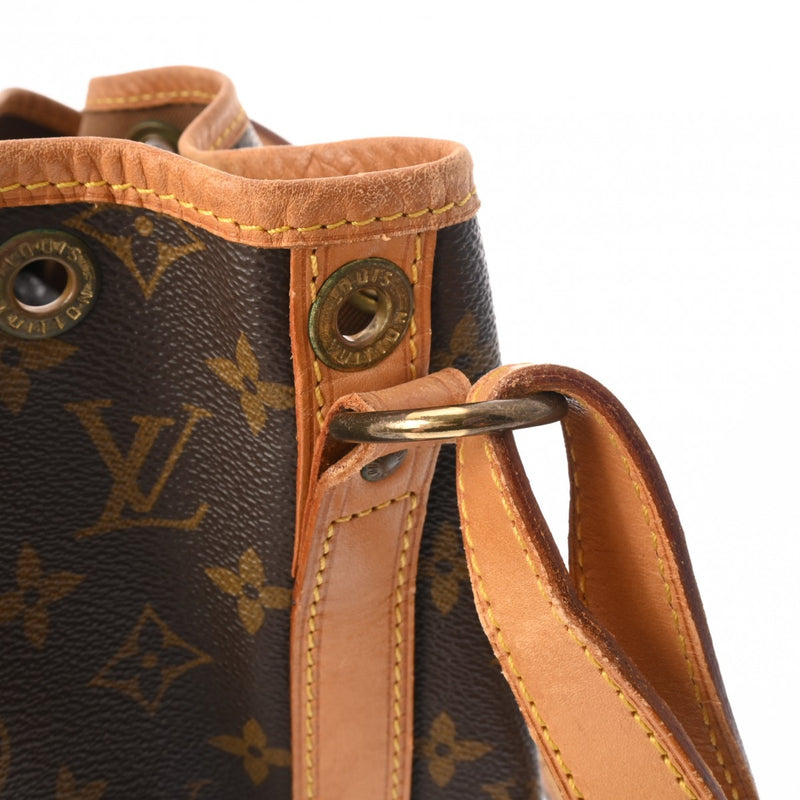 LOUIS VUITTON ルイヴィトン モノグラム ノエ ブラウン M42224 レディース モノグラムキャンバス ショルダーバッグ Bランク 中古 銀蔵