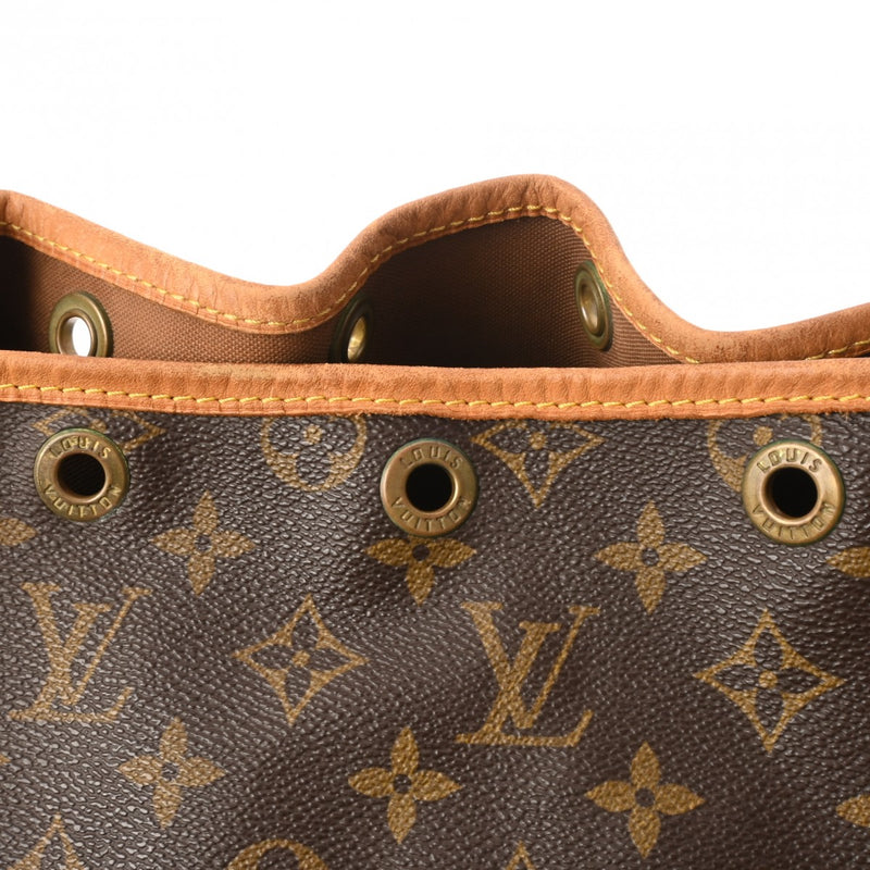 LOUIS VUITTON ルイヴィトン モノグラム ノエ ブラウン M42224 レディース モノグラムキャンバス ショルダーバッグ Bランク 中古 銀蔵