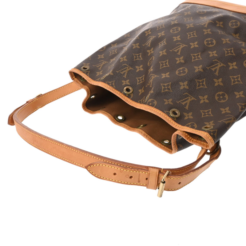 LOUIS VUITTON ルイヴィトン モノグラム ノエ ブラウン M42224 レディース モノグラムキャンバス ショルダーバッグ Bランク 中古 銀蔵