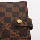 LOUIS VUITTON ルイヴィトン ダミエ アジェンダ PM ブラウン R20700 ユニセックス ダミエキャンバス 手帳カバー Aランク 中古 銀蔵