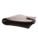 LOUIS VUITTON ルイヴィトン ダミエ アジェンダ PM ブラウン R20700 ユニセックス ダミエキャンバス 手帳カバー Aランク 中古 銀蔵