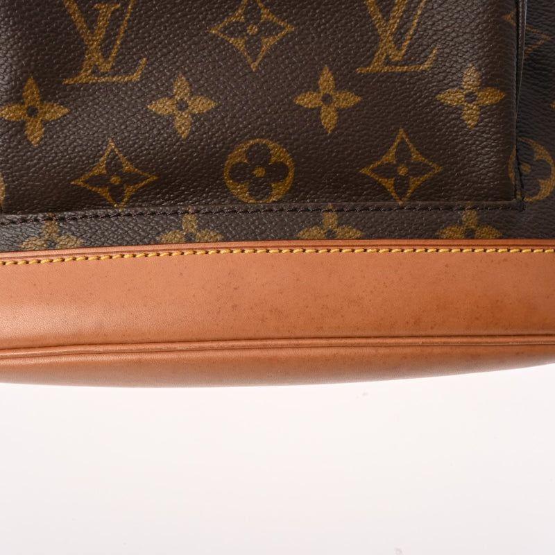 LOUIS VUITTON ルイヴィトン モノグラム モンスリ MM ブラウン M51136 レディース モノグラムキャンバス リュック・デイパック Bランク 中古 銀蔵