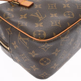 LOUIS VUITTON ルイヴィトン モノグラム シテ MM ブラウン M51182 レディース モノグラムキャンバス ハンドバッグ Bランク 中古 銀蔵