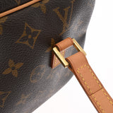 LOUIS VUITTON ルイヴィトン モノグラム シテ MM ブラウン M51182 レディース モノグラムキャンバス ハンドバッグ Bランク 中古 銀蔵