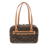 LOUIS VUITTON ルイヴィトン モノグラム シテ MM ブラウン M51182 レディース モノグラムキャンバス ハンドバッグ Bランク 中古 銀蔵