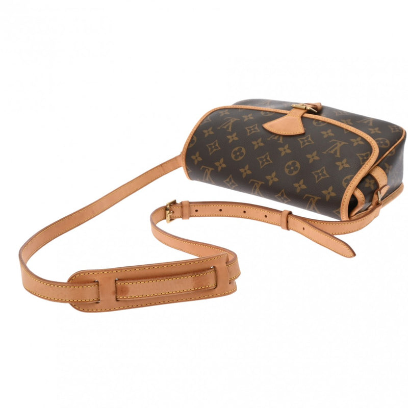 LOUIS VUITTON ルイヴィトン モノグラム ソローニュ ブラウン M42250 レディース モノグラムキャンバス ショルダーバッグ Bランク 中古 銀蔵