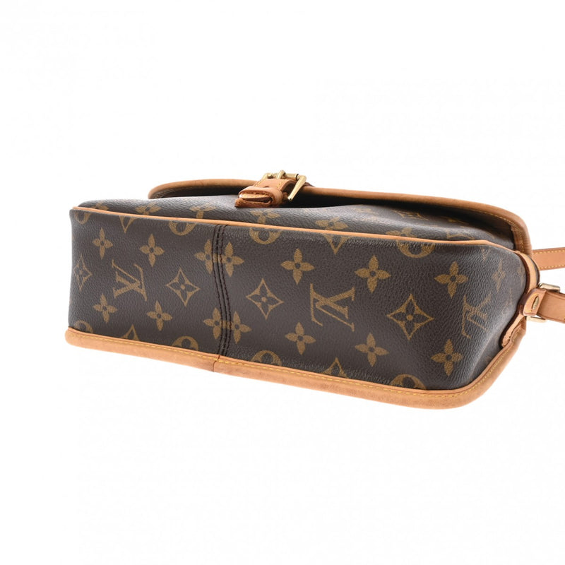 LOUIS VUITTON ルイヴィトン モノグラム ソローニュ ブラウン M42250 レディース モノグラムキャンバス ショルダーバッグ Bランク 中古 銀蔵