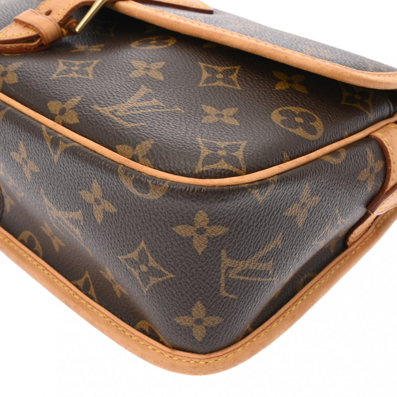 LOUIS VUITTON ルイヴィトン モノグラム ソローニュ ブラウン M42250 レディース モノグラムキャンバス ショルダーバッグ Bランク 中古 銀蔵