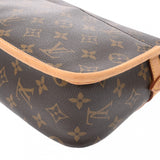 LOUIS VUITTON ルイヴィトン モノグラム ソローニュ ブラウン M42250 レディース モノグラムキャンバス ショルダーバッグ Bランク 中古 銀蔵