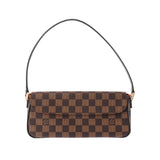 LOUIS VUITTON ルイヴィトン ダミエ レコレータ セミショルダー ブラウン N51299 レディース ダミエキャンバス ハンドバッグ ABランク 中古 銀蔵