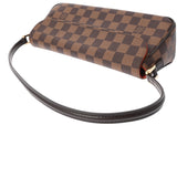 LOUIS VUITTON ルイヴィトン ダミエ レコレータ セミショルダー ブラウン N51299 レディース ダミエキャンバス ハンドバッグ ABランク 中古 銀蔵