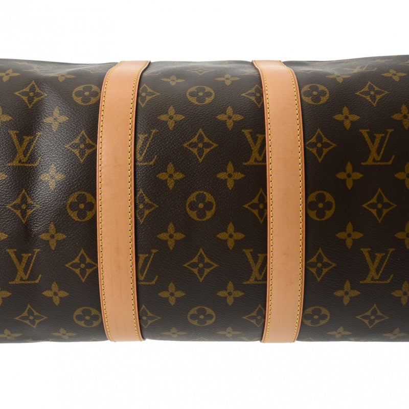 LOUIS VUITTON ルイヴィトン モノグラム キーポル バンドリエール 45 2WAY ブラウン M41418 ユニセックス モノグラムキャンバス ボストンバッグ Aランク 中古 銀蔵