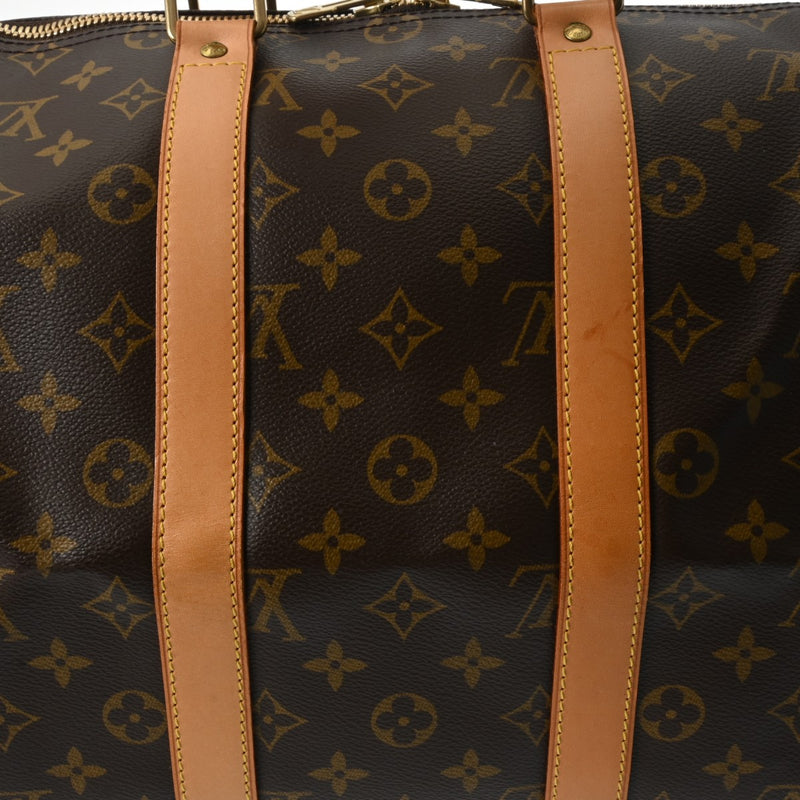 LOUIS VUITTON ルイヴィトン モノグラム キーポル バンドリエール 45 2WAY ブラウン M41418 ユニセックス モノグラムキャンバス ボストンバッグ Aランク 中古 銀蔵