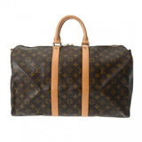 LOUIS VUITTON ルイヴィトン モノグラム キーポル バンドリエール 45 2WAY ブラウン M41418 ユニセックス モノグラムキャンバス ボストンバッグ Aランク 中古 銀蔵