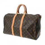 LOUIS VUITTON ルイヴィトン モノグラム キーポル バンドリエール 45 2WAY ブラウン M41418 ユニセックス モノグラムキャンバス ボストンバッグ Aランク 中古 銀蔵