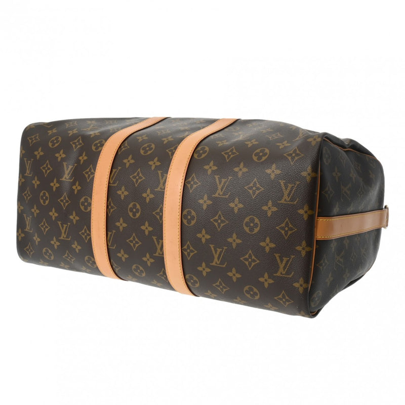 LOUIS VUITTON ルイヴィトン モノグラム キーポル バンドリエール 45 2WAY ブラウン M41418 ユニセックス モノグラムキャンバス ボストンバッグ Aランク 中古 銀蔵