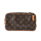 LOUIS VUITTON ルイヴィトン モノグラム マルリーバンドリエール ブラウン M51828 レディース モノグラムキャンバス ショルダーバッグ Bランク 中古 銀蔵