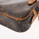 LOUIS VUITTON ルイヴィトン モノグラム マルリーバンドリエール ブラウン M51828 レディース モノグラムキャンバス ショルダーバッグ Bランク 中古 銀蔵