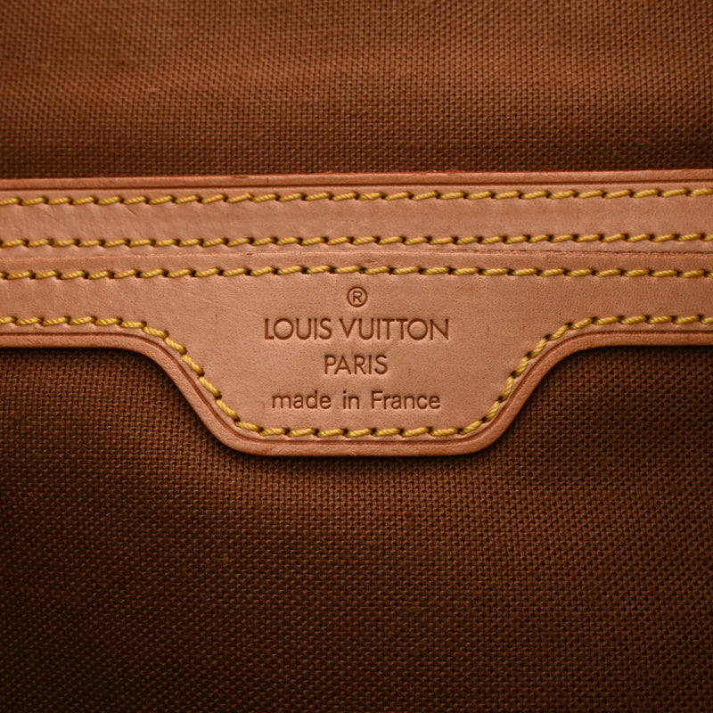 LOUIS VUITTON ルイヴィトン モノグラム モンスリ GM ブラウン M51135 レディース モノグラムキャンバス リュック・デイパック Bランク 中古 銀蔵