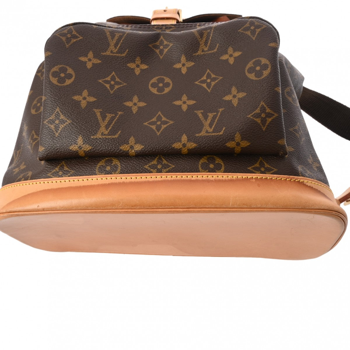 ルイヴィトンモンスリ GM 14145 ブラウン レディース モノグラムキャンバス リュック・デイパック M51135 LOUIS VUITTON  中古 – 銀蔵オンライン