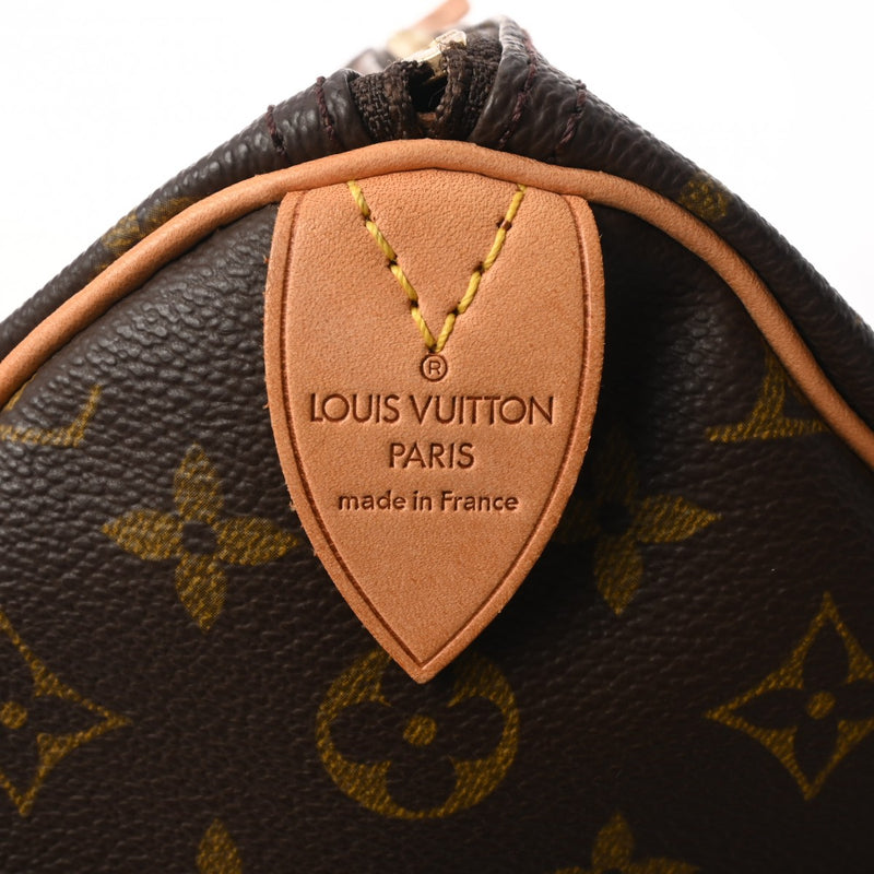 LOUIS VUITTON ルイヴィトン モノグラム スピーディ 35 ブラウン M41524 レディース モノグラムキャンバス ハンドバッグ ABランク 中古 銀蔵