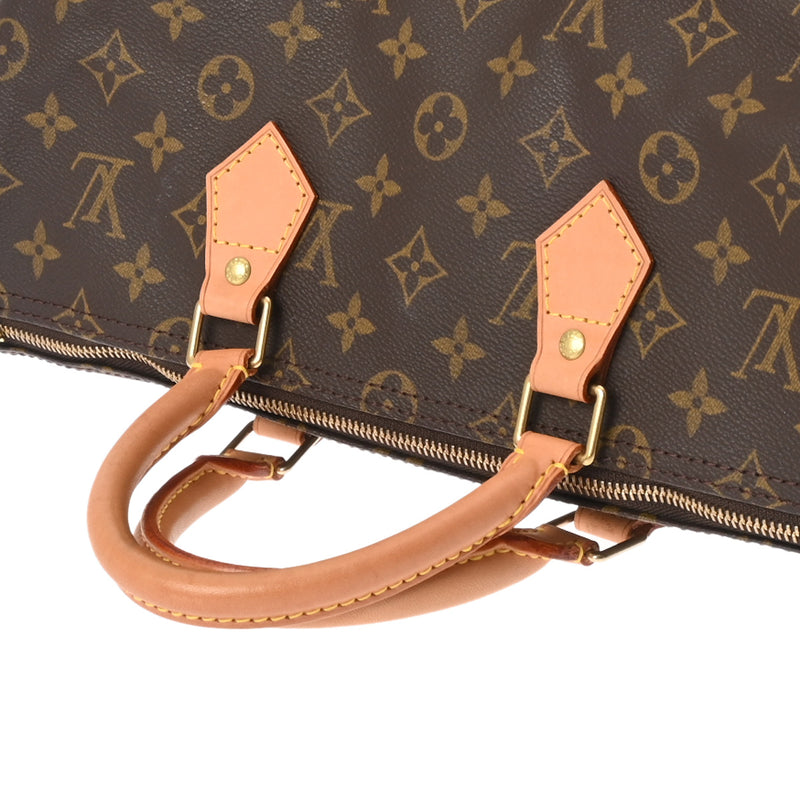 LOUIS VUITTON ルイヴィトン モノグラム スピーディ 35 ブラウン M41524 レディース モノグラムキャンバス ハンドバッグ ABランク 中古 銀蔵