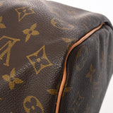 LOUIS VUITTON ルイヴィトン モノグラム スピーディ 35 ブラウン M41524 レディース モノグラムキャンバス ハンドバッグ ABランク 中古 銀蔵