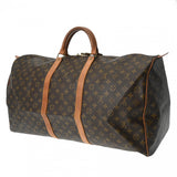 LOUIS VUITTON ルイヴィトン モノグラム キーポル 60 ブラウン M41422 ユニセックス モノグラムキャンバス ボストンバッグ Bランク 中古 銀蔵