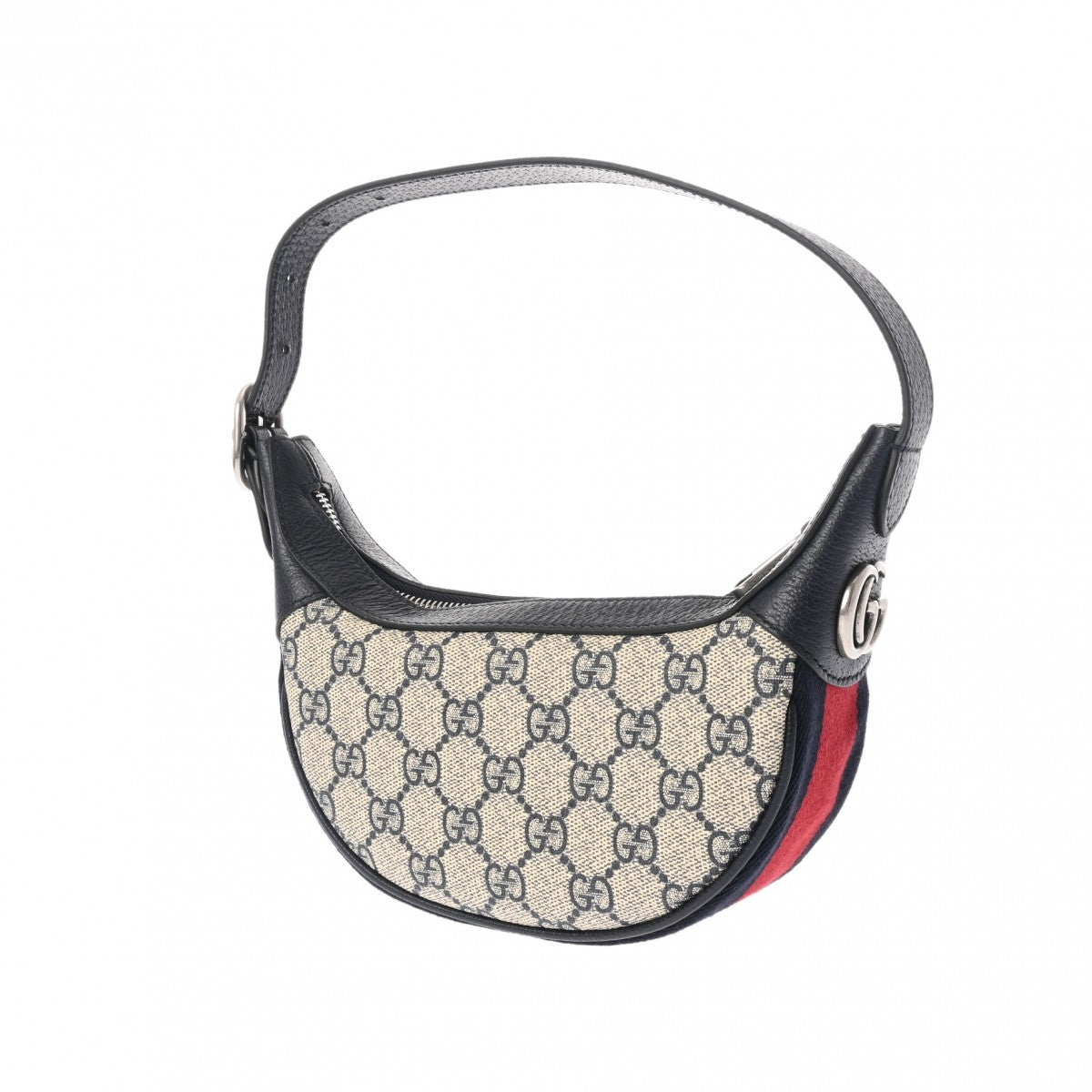 グッチオフィディア GGミニバッグ ベージュ レディース PVC