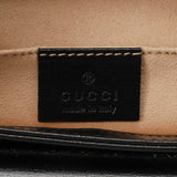 GUCCI グッチ チェーンショルダー ブラック 576423 レディース カーフ ショルダーバッグ Aランク 中古 銀蔵