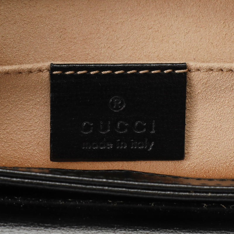 GUCCI グッチ チェーンショルダー ブラック 576423 レディース カーフ ショルダーバッグ Aランク 中古 銀蔵