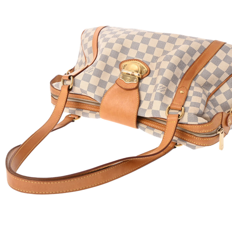 ルイヴィトンストレーザ PM 43022 白 レディース ダミエアズールキャンバス ショルダーバッグ N42220 LOUIS VUITTON 中古  – 銀蔵オンライン