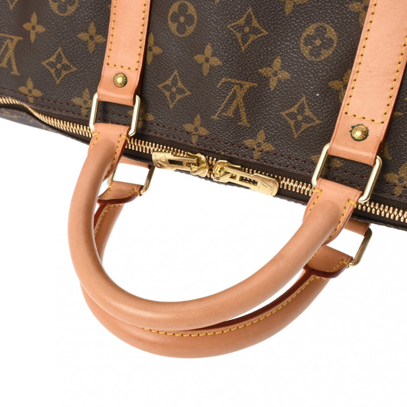 LOUIS VUITTON ルイヴィトン モノグラム キーポル 60 ブラウン M41422 ユニセックス モノグラムキャンバス ボストンバッグ ABランク 中古 銀蔵