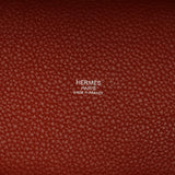 HERMES エルメス ピコタンロック PM ルージュグレナ □P刻印(2012年頃) レディース トリヨンクレマンス ハンドバッグ ABランク 中古 銀蔵