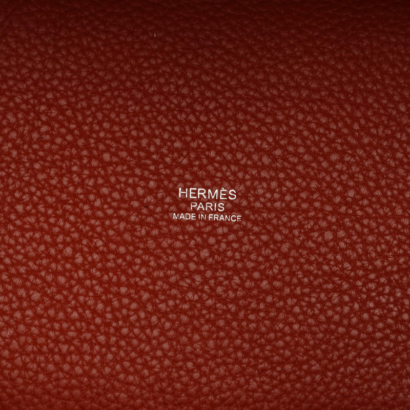 HERMES エルメス ピコタンロック PM ルージュグレナ □P刻印(2012年頃) レディース トリヨンクレマンス ハンドバッグ ABランク 中古 銀蔵