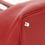 HERMES エルメス ピコタンロック PM ルージュグレナ □P刻印(2012年頃) レディース トリヨンクレマンス ハンドバッグ ABランク 中古 銀蔵