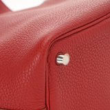 HERMES エルメス ピコタンロック PM ルージュグレナ □P刻印(2012年頃) レディース トリヨンクレマンス ハンドバッグ ABランク 中古 銀蔵