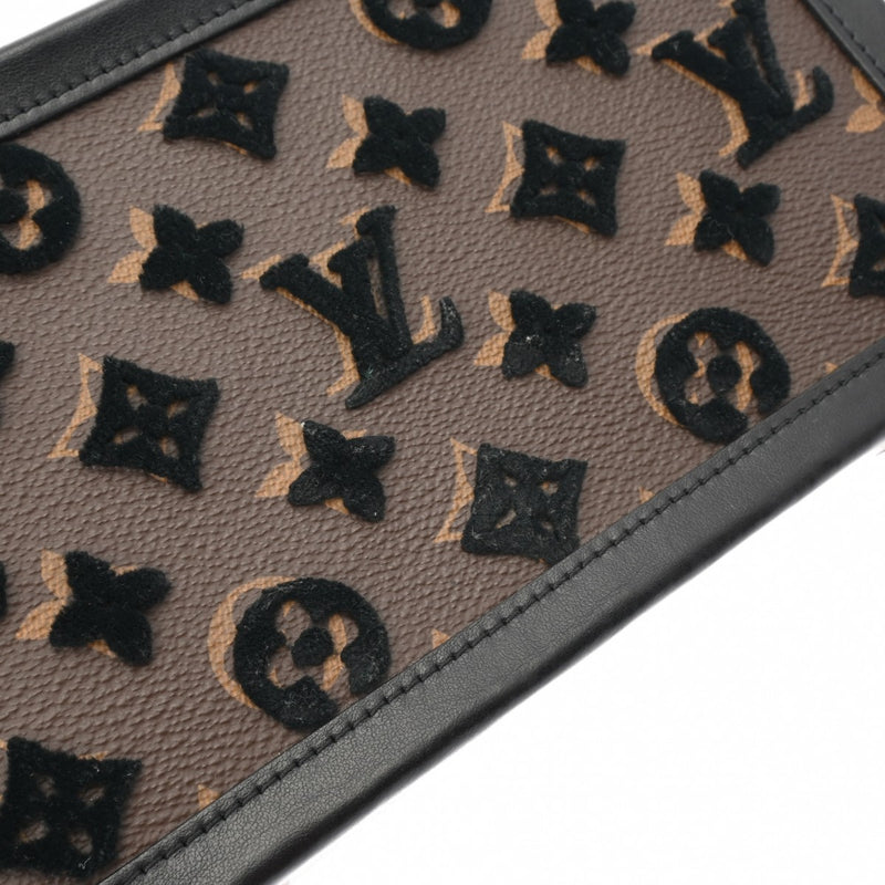 LOUIS VUITTON ルイヴィトン モノグラム タフタージュ ソフトトランククラッチ ブラウン M45061 メンズ モノグラムキャンバス セカンドバッグ ABランク 中古 銀蔵