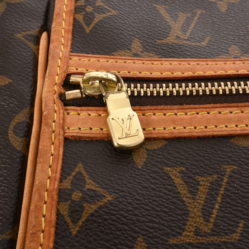 LOUIS VUITTON ルイヴィトン モノグラム メッセンジャーボスフォール GM ブラウン M40105 ユニセックス モノグラムキャンバス ショルダーバッグ Bランク 中古 銀蔵