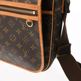 LOUIS VUITTON ルイヴィトン モノグラム メッセンジャーボスフォール GM ブラウン M40105 ユニセックス モノグラムキャンバス ショルダーバッグ Bランク 中古 銀蔵