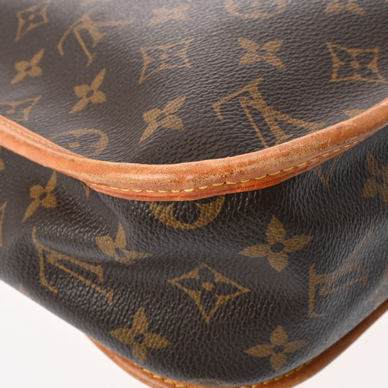 LOUIS VUITTON ルイヴィトン モノグラム メッセンジャーボスフォール GM ブラウン M40105 ユニセックス モノグラムキャンバス ショルダーバッグ Bランク 中古 銀蔵