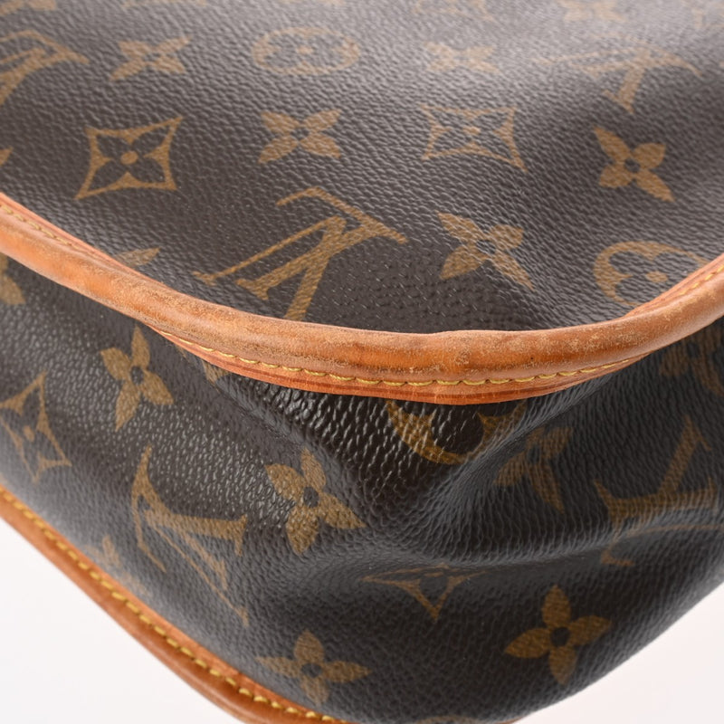 LOUIS VUITTON ルイヴィトン モノグラム メッセンジャーボスフォール GM ブラウン M40105 ユニセックス モノグラムキャンバス ショルダーバッグ Bランク 中古 銀蔵