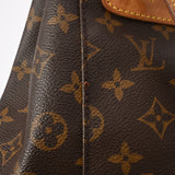 LOUIS VUITTON ルイヴィトン モノグラム モンスリ MM ブラウン M51136 レディース モノグラムキャンバス リュック・デイパック Bランク 中古 銀蔵